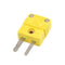 SMPW-K-M/F K Type Thermocouple Temperature Measuring Wire 1 Set Male & Female Plug Connectors