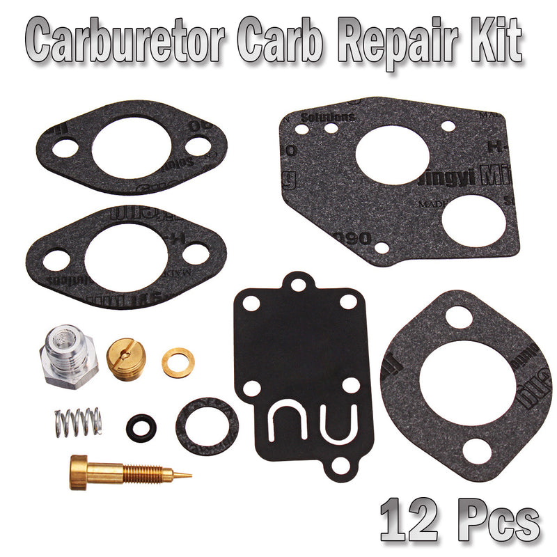 Carburetor Carb Repair Rebuild Kit For Briggs Stratton 495606 494624 3HP-5HP