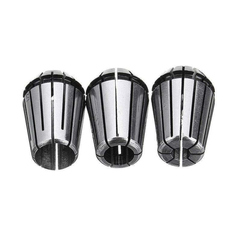 3pcs ER20 1/8 Inch 1/4 Inch 1/2 Inch CNC Spring Collet Carving Machine Milling Chuck Collet