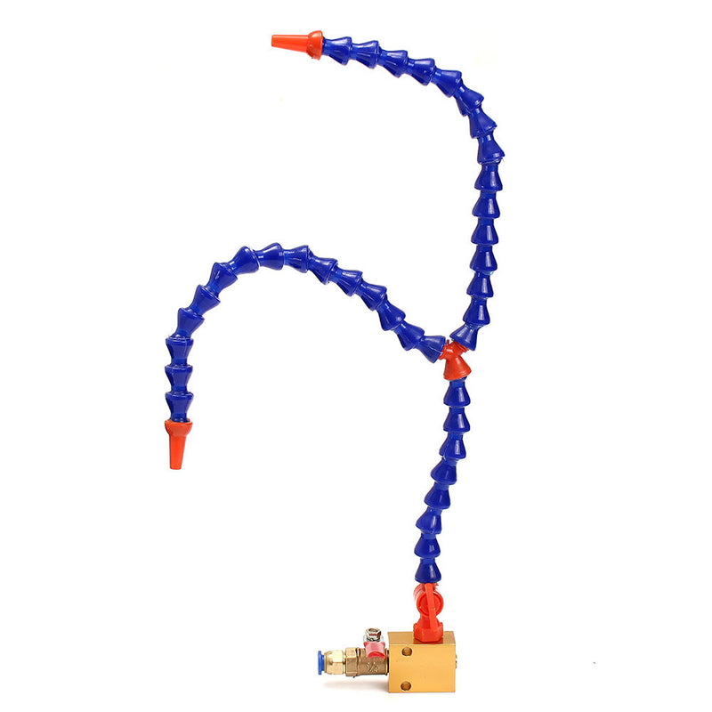 Bidirection Mist Coolant Lubrication Spray System for 8mm Air Pipe CNC Lathe Machine