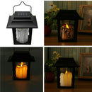 Solar Powered LED Candle Light Outdoor Garden Pathway Lawn Light Camping Hanging Lamp