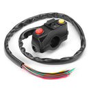 7/8inch Motorcycle Handlebar Mount Scooter ATV Bike Kill Horn Low/High Beam Switch