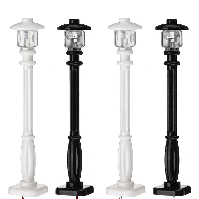 Universal DIY LED Light Lamp Post Lantern For Lego Street Building Shop Model