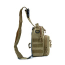 10L Men Outdoor Tactical Molle Backpack Assault Sling Bag Chest Shoulder Pack Camping Hiking