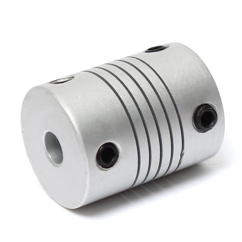 10pcs 5mm x 8mm Aluminum Flexible Shaft Coupling OD19mm x L25mm CNC Stepper Motor Coupler Connector