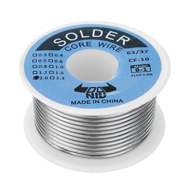 DANIU 100g 63/37 Tin Lead Rosin Core 0.5-2mm 2% Flux Reel Welding Line Solder Wire