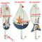 Mediterranean Style Pothook Nautical Hat Clothes Home Wall Hooks Hangers Hanging Decoration