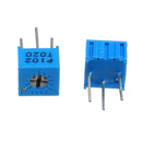 65Pcs 100R-1M Each 1 3362 Potentiometer Package 3362P Adjustable Resistor