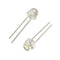500pcs F5 5mm White Bright Diode Straw Hat Super Light LED Assortment Kit