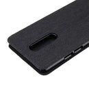 Bakeey Flip Shockproof Fabric Soft Silicone Edge Full Body Protective Case For OnePlus 7 PRO