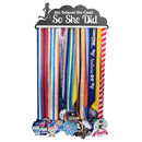 WR Hot Sale Runner's Medal Holder She Believes She Could File Holder Hang Up To 20~24 Medals