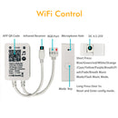 Bakeey5M 10M IP66 5050 RGB WiFi APP Smart LED Strip Light with IR Remote Controller Work With Alexa Google