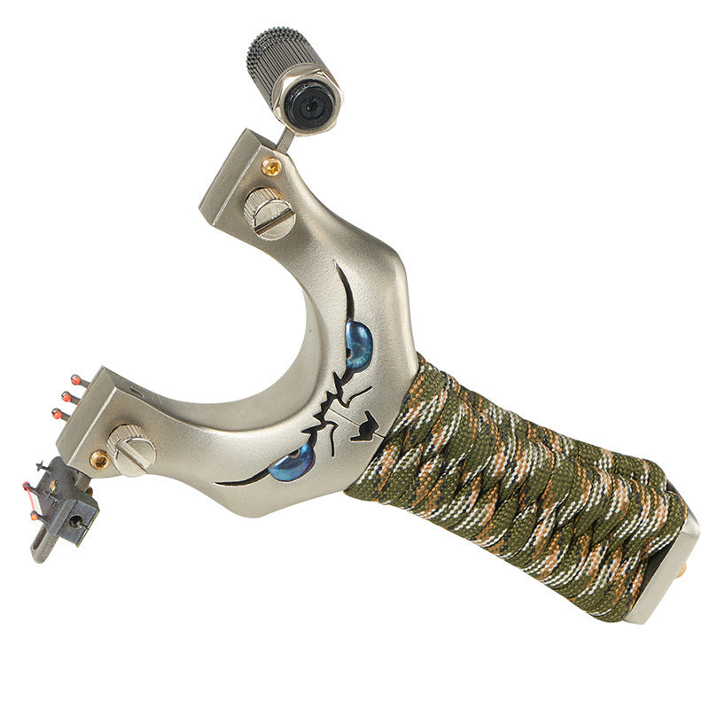 KALOAD Sling-shot Shooting Aiming Actical Rubber Band Sling Camping Shooting Target Tools