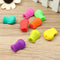 8pcs Pencil Grips Occupational Therapy Handwriting Aid Kids Pen Control Right Silicone Writing