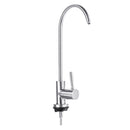 304 Stainless Steel Reverse Osmosis Faucet 360 Degree High Arc Swivel Spout Drinking Water Filter Single Handle Cold Water Faucet
