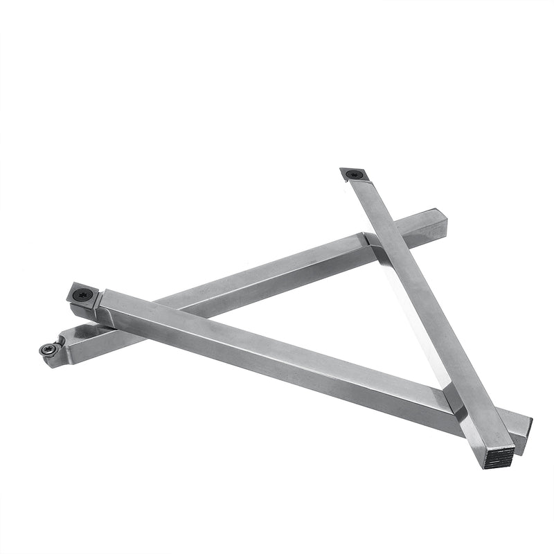 Skew Wood Turning Tool With Wood Carbide Insert Cutter Square Shank Woodworking Tool