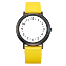 SHENGKE SK K0090 Creative Dial Fashion Women Casual Funny Leather Band Quartz Watch