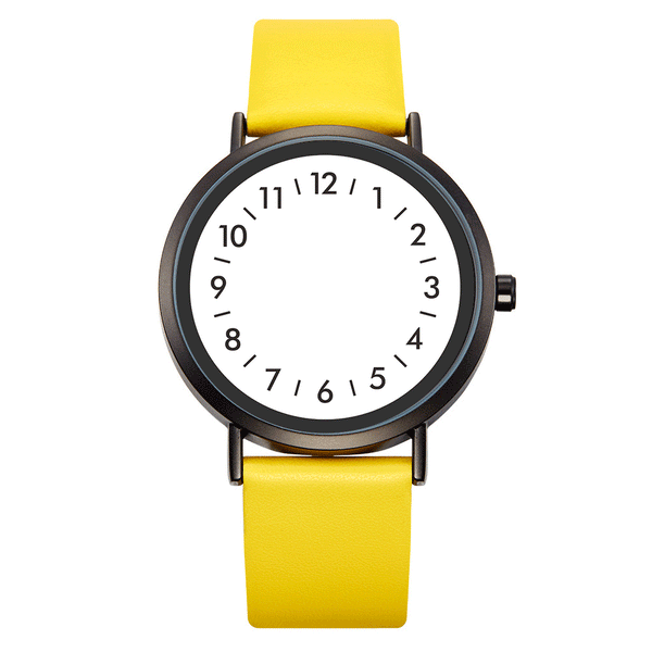 SHENGKE SK K0090 Creative Dial Fashion Women Casual Funny Leather Band Quartz Watch