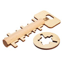 Unlock Puzzle Key Classical Funny Kong Ming Lock Toys Intellectual Educational For Children Adult