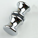 30mm  Glass Door Handle Knob Aluminium Chrome Plated