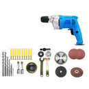 Minleaf 220V 600W Multi-function Hand Drill Pistol Drill Positive Reversible Variable Speed Industry Micro Mini Electric Drill