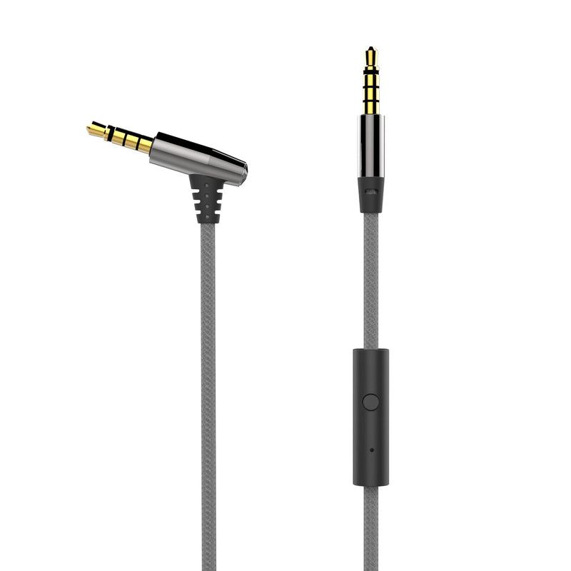 Tsumbay 3.5mm Male to Male AUX Cable 1M with Microphone for Headphones
