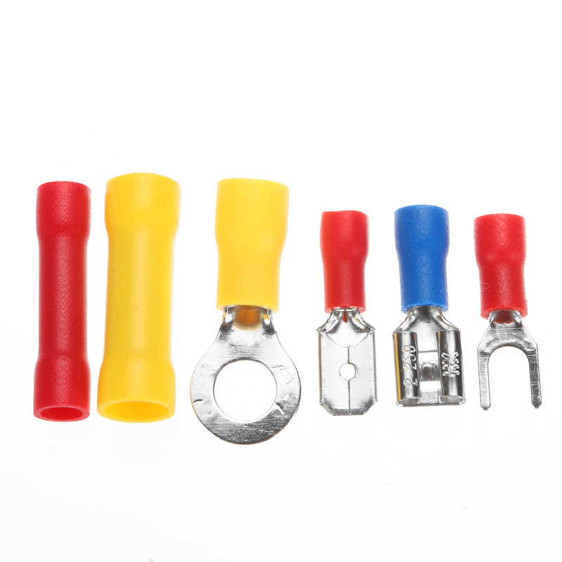1200Pcs Insulated Electrical Wire Terminal Crimp Port Connector Kit