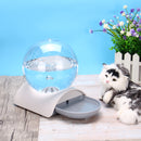 2.8L Automatic Pet Water Dispenser Cat Dog Large Drinking Bowl No Electricity Waterer