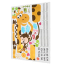Removable Height Chart Measure Wall Sticker Giraffe Decal for Kids Baby Room