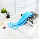 68cm Silicone Double-Sided Back Scrubber Comfortable Skin-Friendly Body Massage Manual Massager