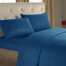 Honana Striped Bed Sheet Set 3/4 Piece Highest Quality Brushed Microfiber Bedding Sets