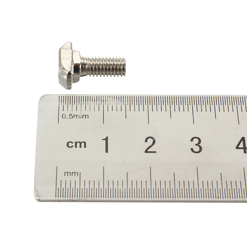 Suleve M5T20 10Pcs M5 20 T-Bolt Carbon Steel European Standard Screws