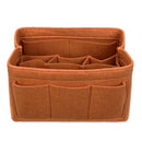 Felt Insert Bag Multi Pockets Handbag Purse Organizer Cosmetic Makeup Travel Desktop Organizer