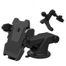 2 In 1 Multifunctional Car Air Vent Front Glass Instrument Desk Sucker Phone Holder for Phone 3-6.5 inches