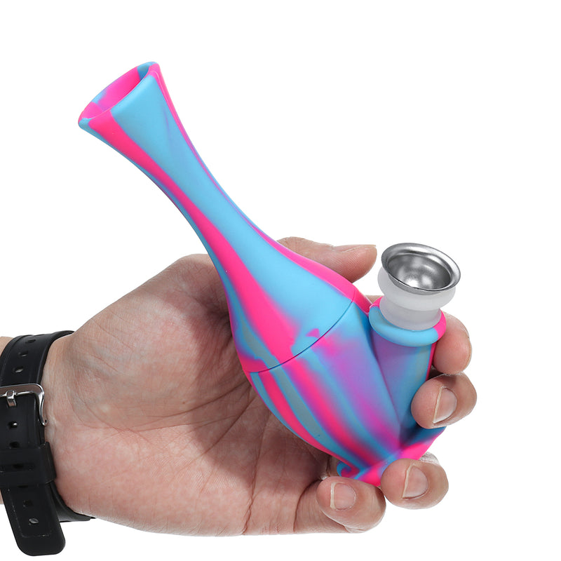 Portable Premium Desktop Silicone Water Pipe Heat Resistant