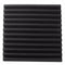 30x30x2.5cm Black Acoustic Soundproof Foam Sound Absorbing Waved Sponge