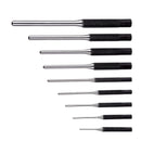 9 Piece Set-up Punch Round Punch Pieces Roll Pin Punch Set Bolt Catch Roll Pin Hole Punch Leather Craft Tool