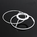 E27 9.5-40cm Circular Lampshade Frame Ring Set Lamp Light Shade DIY Kit