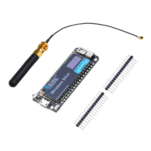 LoRa bluetooth Wifi IOT SX1276 + ESP32 Development Board Module with OLED and Antenna for  IDE 433MHz-470MHz/8
