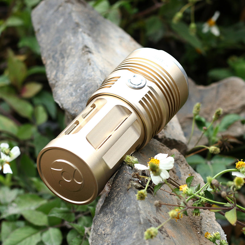 Sofirn SF34 Powerful LED Flashlight Light 18650 Tactical Flashlight handheld lights 5 modes linterna camping hunting USB Rechargeable Flashlight Powerful 18650 Flashlight