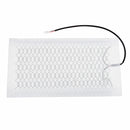4Pcs 12V Carbon Fiber Car Heating Seat Pads Warmer Heated 5 Level Switch Universal