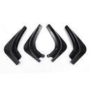 Carbon Fiber Style PP Car Mud Flaps Mudguards Fender For Tesla Model 3 2016~2019
