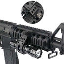 COURUI 501B Tactical Hunting Flashlight Suit High Lumen Brightness Refilescope Optic Sight Set