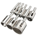 10pcs Diamond Hole Saw Drill Bit Set 6mm-30mm Tile Ceramic Glass Porcelain Marble Hole Saw Cutter