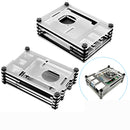 WX-4B07 4B210 9-Layer Acrylic Shell for Raspberry Pi 4B 3D Printer