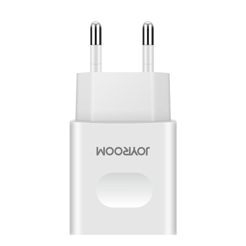 Joyroom L-L221UM2 Universal QC 2.0 EU Plug USB Charger Wall Socket for Mobile Phone