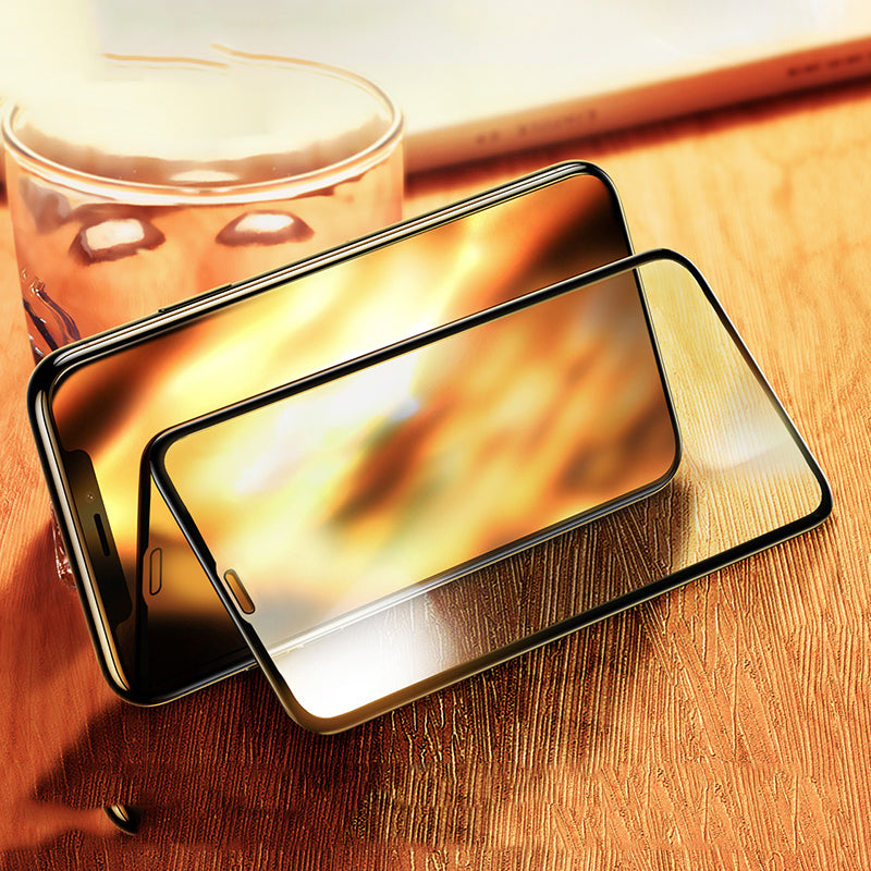HOCO 10PCS Sliky 3D Curved Edge 9 Hardness Anti-explosion Full Cover Tempered Glass Screen Protector for iPhone XS Max / for iPhone 11 Pro Max 6.5 inch
