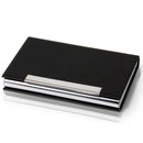 XIAOMI Ecosystem Deli 7628 Portable Magnetic Buckle Business Card Holder PU Leather Name Card Case Business ID Credit Card Case Cover Storage Organizer