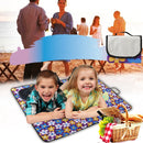 Outdoor Portable Folding Picnic Mat Waterproof Moistureproof Oxford Pad Camping BBQ Beach Blanket
