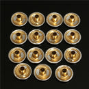 47pcs 15mm Metal Canvas Buckle Quick Snap Fastener Buttons Screws Kits